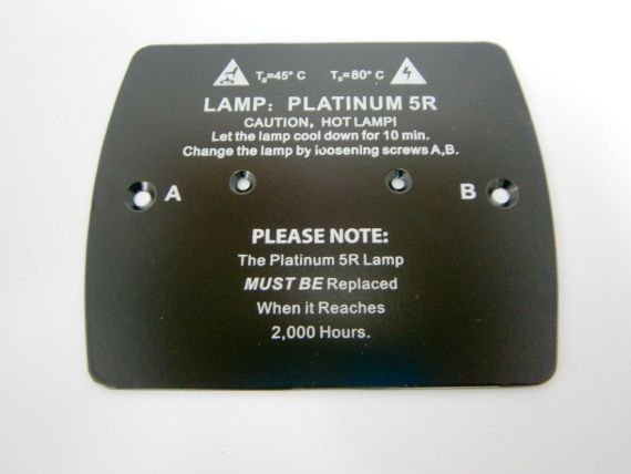 &CoverHeadBackPlateVBeam5RSpot5RPSpot5R Picture