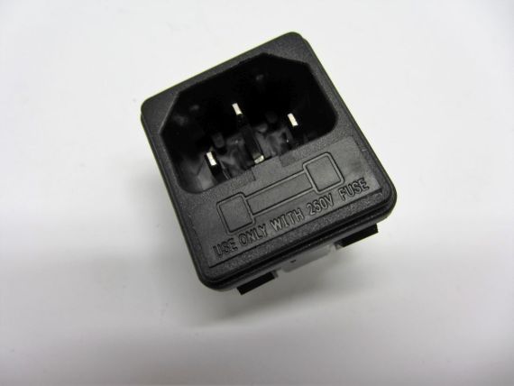 IECSocketwithFuseHolder FogFurySeries Picture